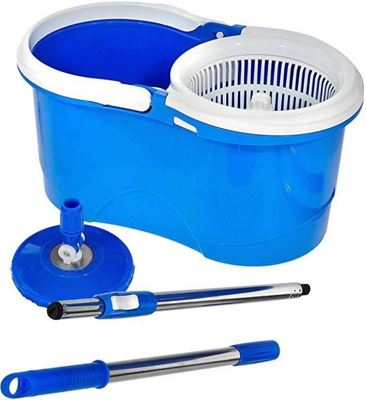 rankone plastic wringer magic spin plastic bucket Mop Set
