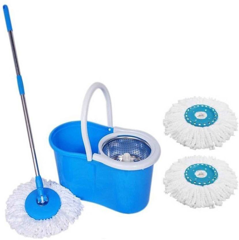 rankone steel wringer plastic bucket Mop Set