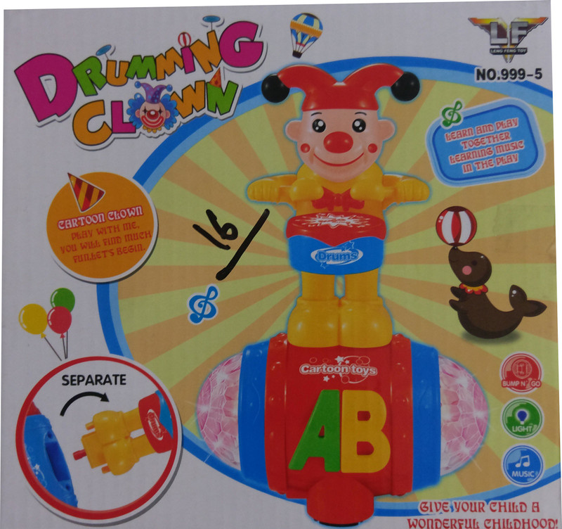 littlemore The Multicolor Drumming Crown with Music and lights for kids(Multicolor)