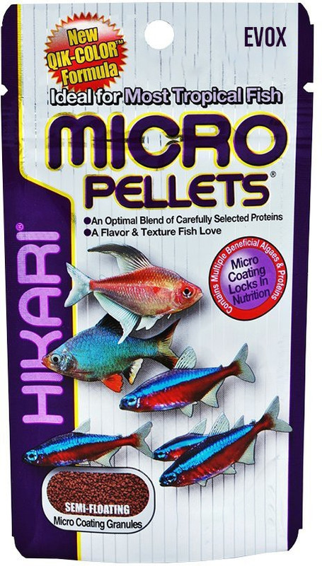evox Tropical Micro Pellets, Beef 45 g Dry Fish Food Fish 0.045 kg Dry Fish Food