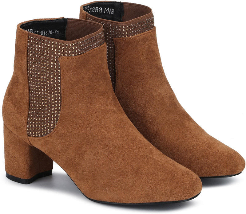 Buy Cara Mia Boots For Women Brown Online at desertcartCyprus