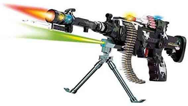 Ray crush Musical Combat Military Gun Guns & Darts(Black)