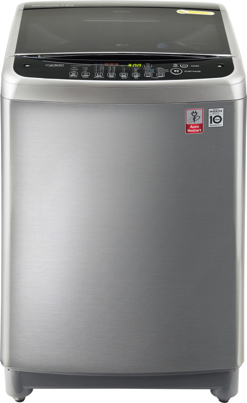 LG 8 kg Fully Automatic Top Load Silver(T9077NEDL5)