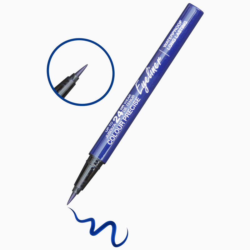 firstzon 24 hr wear color precise blue eyeliner sketch pen 1.6 ml(blue)