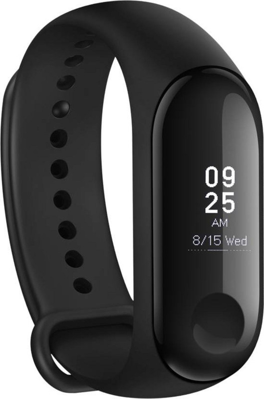 watch fine (Black Strap, Size : Regular _ _strepl band Fitness Band(Black, Pack of 1)