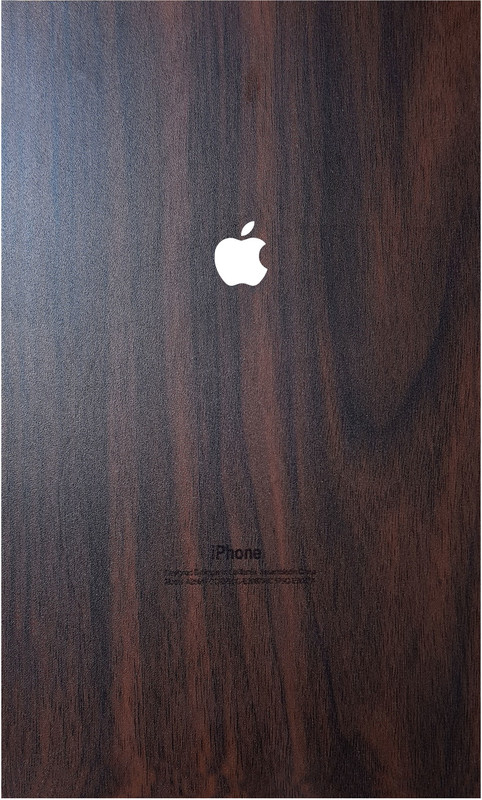 mns Wooden Matte Dark Brown Laminating Sheet(0.08 mil Pack of 1)
