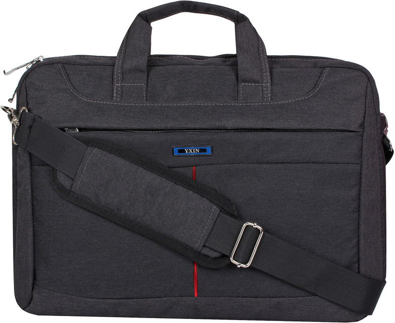 cratos 15.6 inch Laptop Messenger Bag(Grey)