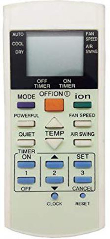 emrse Compatible Split/Window Air Conditioner Remote ( AC 10) Remote Controller(White)