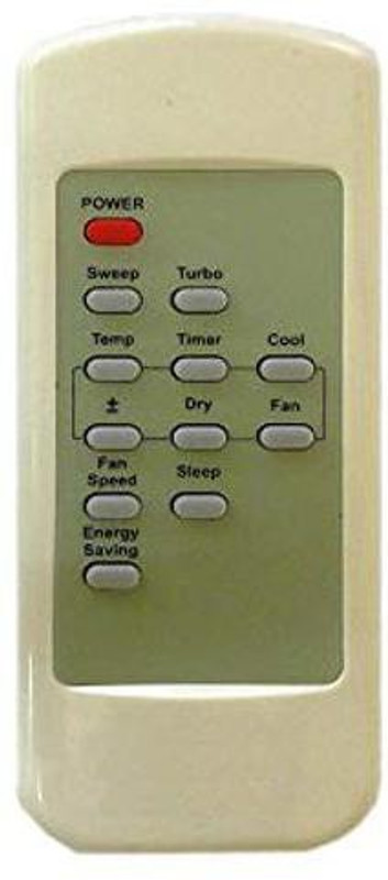 emrse 100% Compatible CARRIER AC Remote (AC-70) Remote Controller(White)