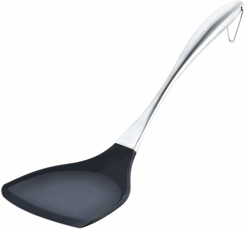 P-PLUS INTERNATIONAL Soft Edge Slotted Spatula Non-Stick Spatula(Pack of 1)