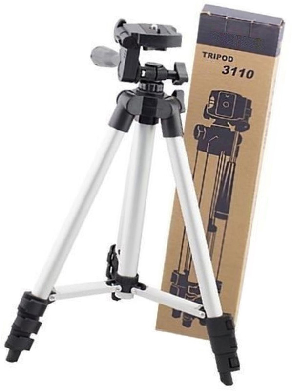 maupin 3110 tripod Tripod(Silver, Supports Up to 1500 g)