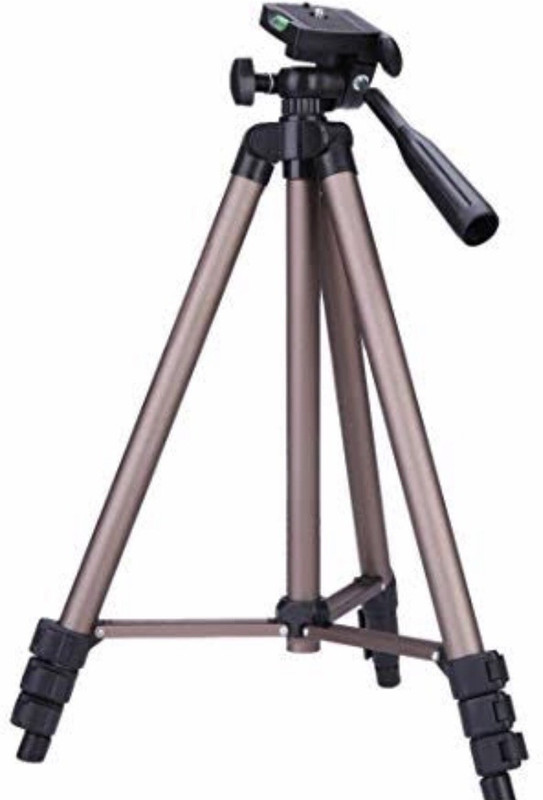 bagatelle Camera Tripod with Rocker Arm Carry Bag Tripod(Black, Supports Up to 3000 g)