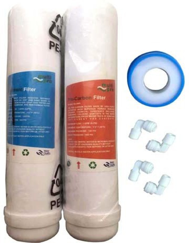 aquafobes Multipro (Carbon & Sediment) for All Kind of RO Water Purifier Solid Filter Cartridge(1, Pack of 2)