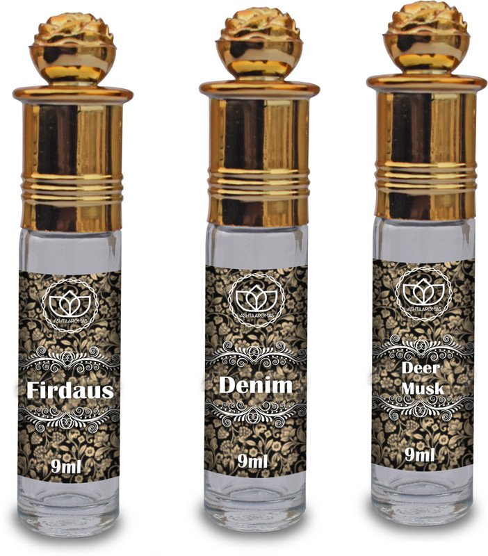 ASHTAAROMAS Set of 3 Combo Floral Attar(Floral)