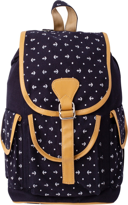 noorm Convas Women's Backpack 13 L Backpack(Multicolor)