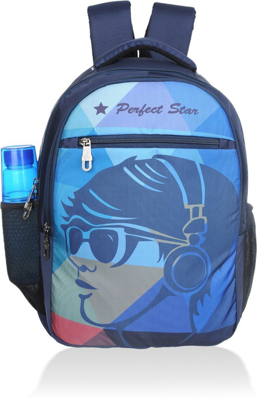 perfect star 35 L latest 2019 laptop school bag/college bag for waterproof 19 inch 35 L Laptop Backpack(Blue)