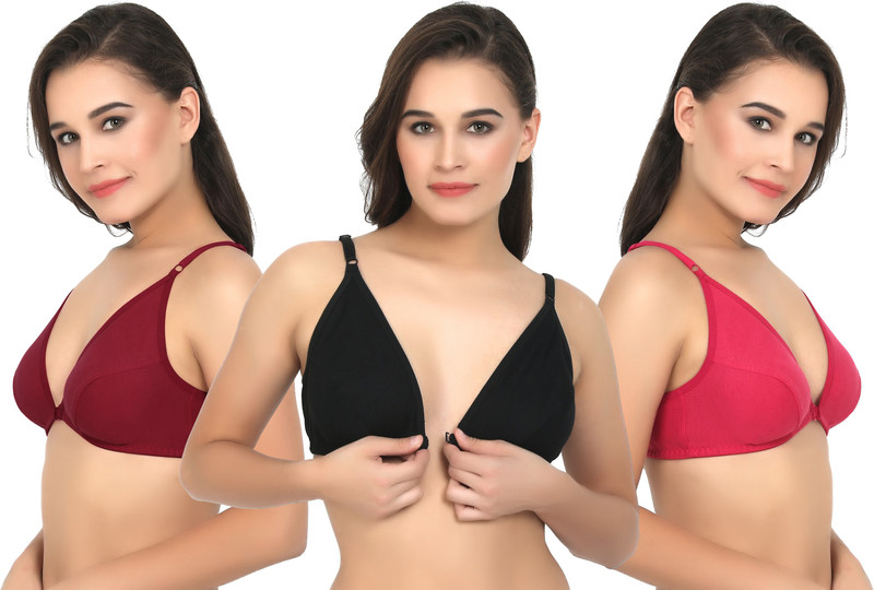 sofiyaa bysofiyaa bra Women Full Coverage Non Padded Bra(Multicolor)