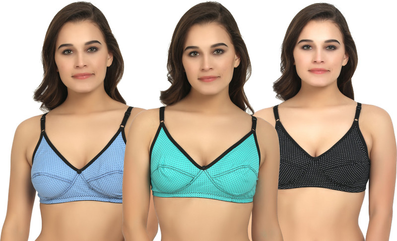 sofiyaa bysofiyaa Premium Women Full Coverage Non Padded Bra(Multicolor)