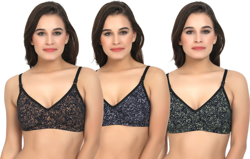 sofiyaa bysofiyaa Premium Women Full Coverage Non Padded Bra(Multicolor)