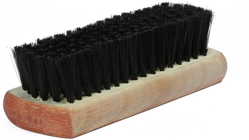 zhosy Wood Shoe Brush Brush(2 ml, Brown, Black)