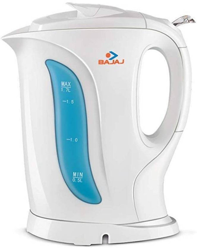 Bajaj 1200-Watt Electric Kettle(1 L, White)