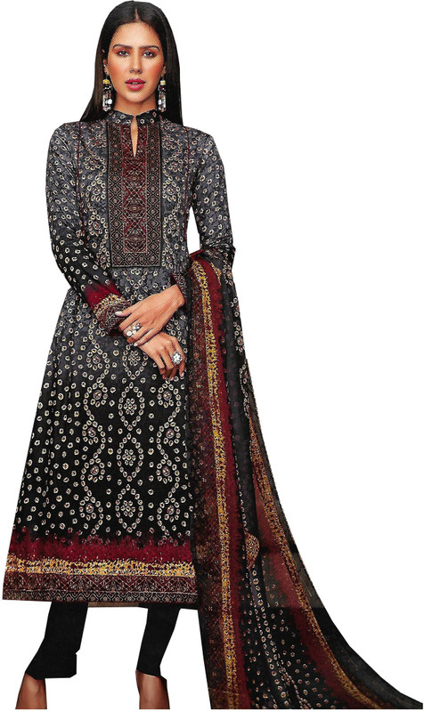 twila Cotton Silk Self Design Salwar Suit Material(Unstitched)