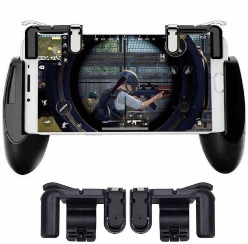 DILURBAN Trigger L1R1 Pubg Fire Buttons for iOS and Android Phone Gaming Accessory Kit(Black, For Android, iOS)
