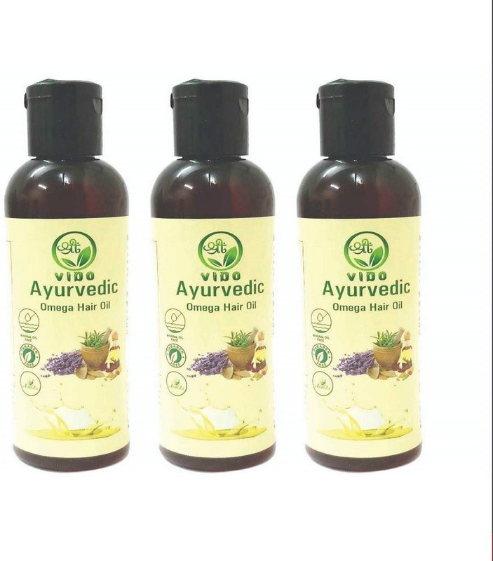 Vido Ayurvedic Omega Pack Of 3 Hair Oil 100 G Buy Online In Maldives At Maldives Desertcart Com Productid 146658142