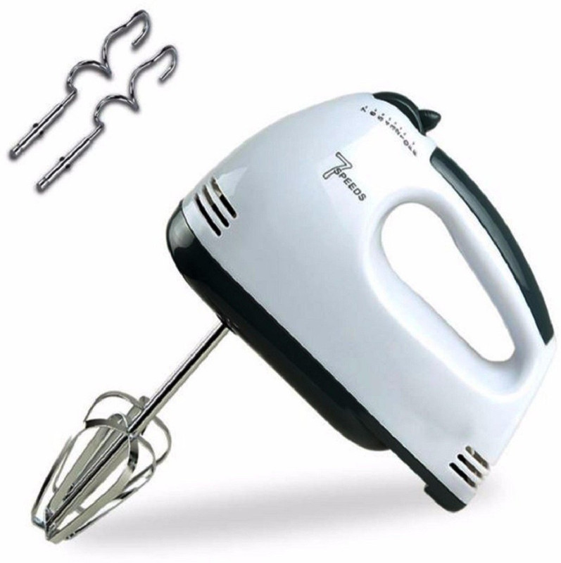 KREVIA 7SPEED 260 W Hand Blender(White, Grey)