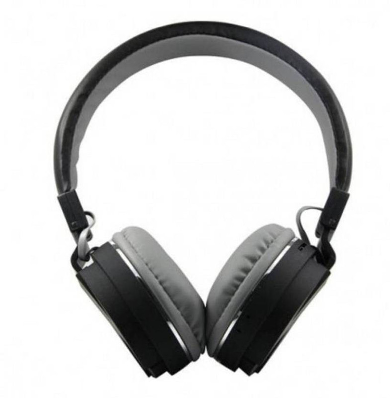 nick jones SH12 (q8 js68) bluetooth Headphone With FM and SD Card Slot Bluetooth Headset with Mic(Black, Over the Ear)