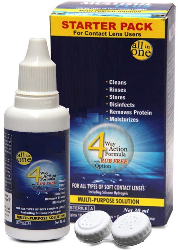 TruOm Contect Lans Starter pack Multipurpose Solution(30 ml)