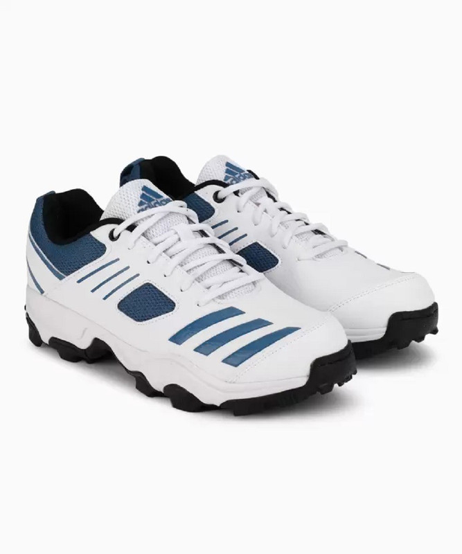 ADIDAS CRICKET CRI HASE SHOES CK9769 Cricket Shoes For Men(White, Blue)