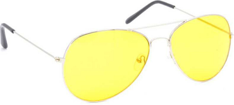 shadz Aviator Sunglasses(Yellow)
