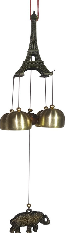 big dad WIND CHIME FOUR METALS BELLS Copper Windchime(15 inch, Multicolor)