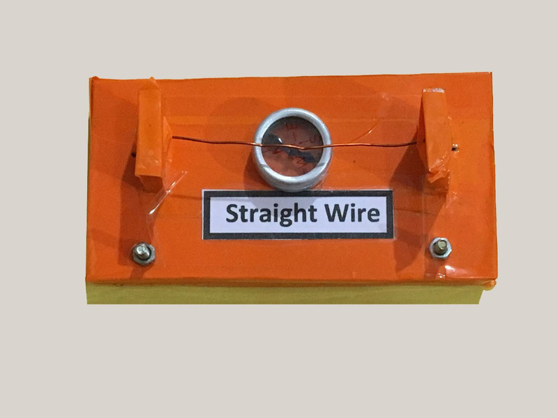 project hub Magnetic field due to a current in a straight wire Educational Electronic Hobby Kit