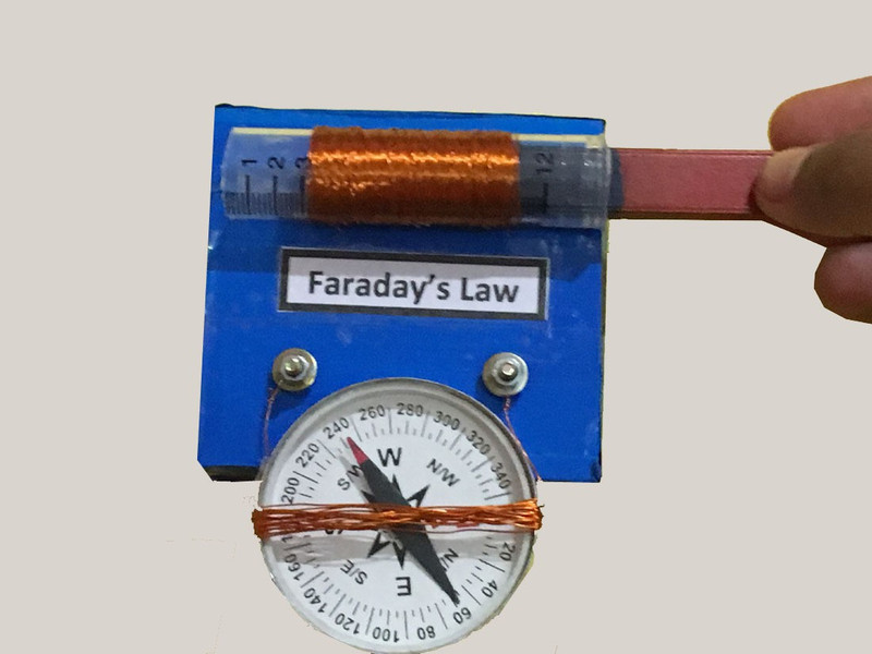 project hub Electromagnetic induction (Faraday’s Law) || Physics & Electromagnetism Educational Electronic Hobby Kit