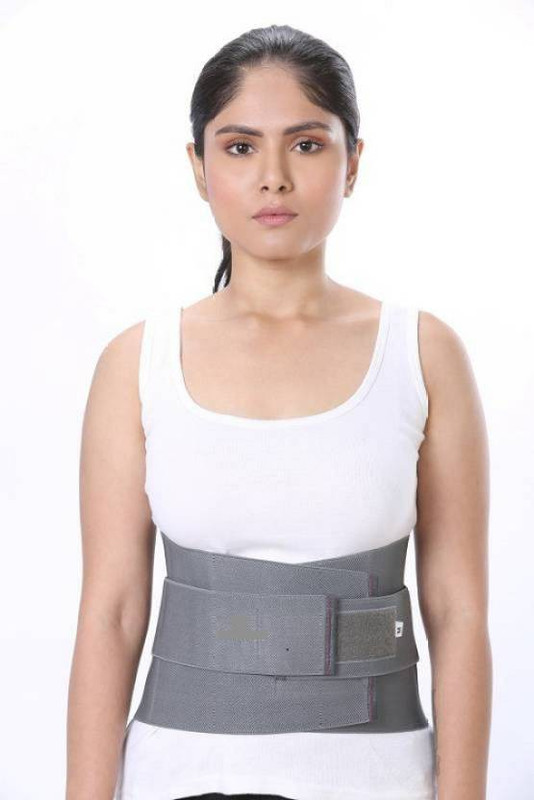 zedoff exreme health care skin pain Belt Slip Disc Fracture Injuries Lumbar Support Back Support(Beige)