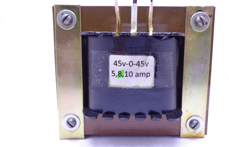 soumili enterprise 45v-0-45v 8amp with 12v-0-12v 1amp copper transformer Power Supply Electronic Hobby Kit