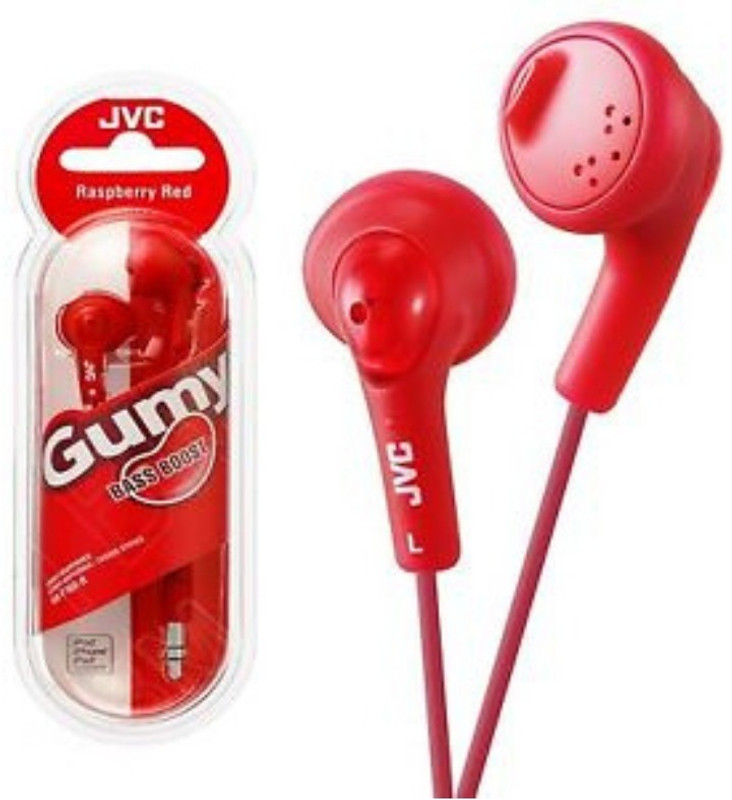Jvc red best sale headphones