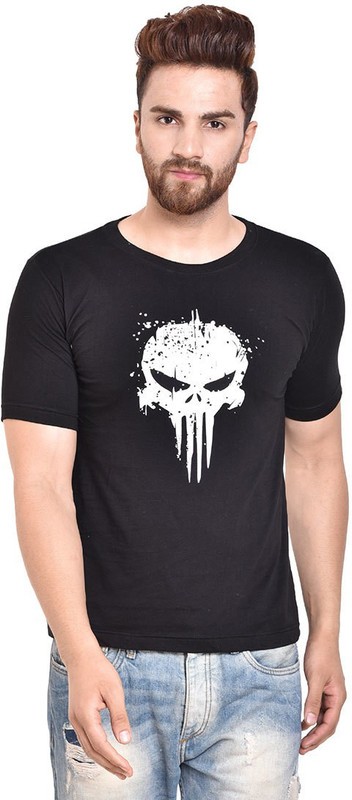 vogue tantra Graphic Print Men & Women Round Neck Black T-Shirt