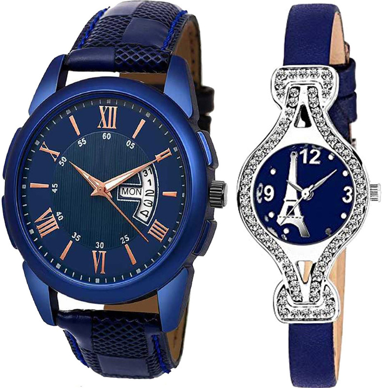 fotoablearc 208512 Royal Blue couple watches Analog Watch  - For Men & Women