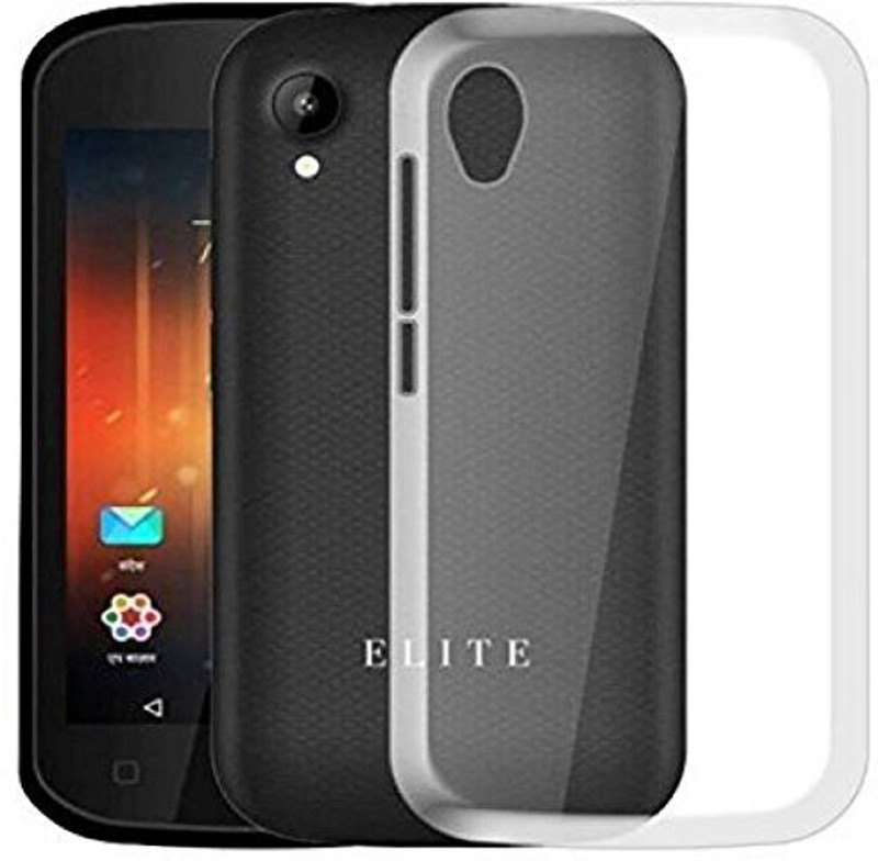 BK ENTERPRISE Back Cover for Swipe Elite Star(TRANSPARENT SOFT BACK COVER, Waterproof, Silicon)