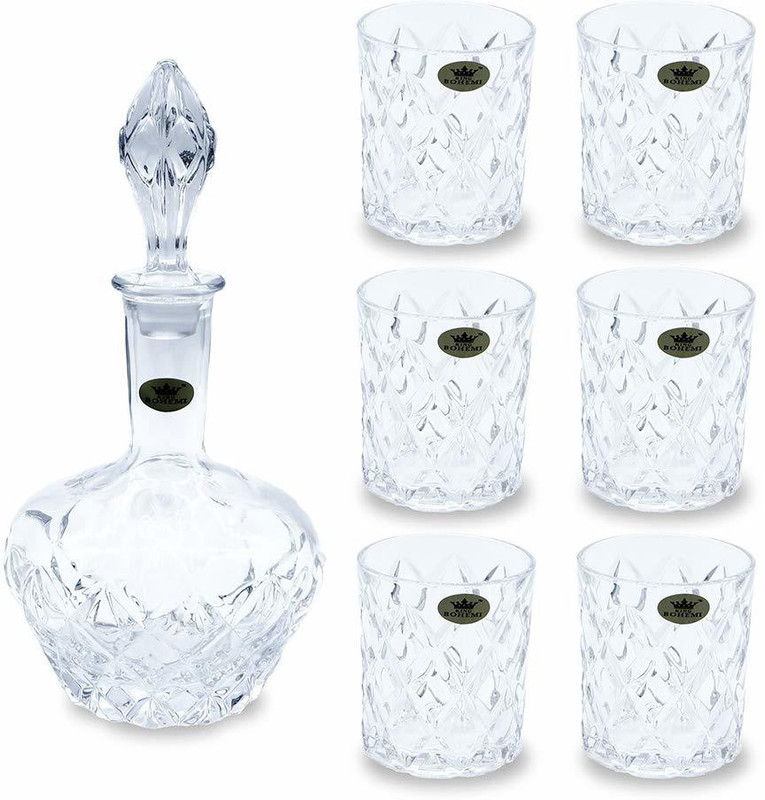 kosh King Bohemi Parties Decanter(Crystal, 750 oz)