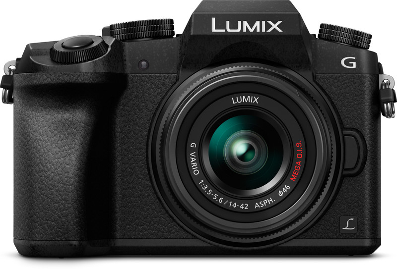 Panasonic 4K G Series DMC-G7KGW-K Mirrorless Camera with 14-42 Lens(Black)