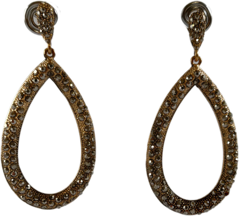 felcon Stylish Fancy Party Wear drop shaped Earrings For Women & Girls Cubic Zirconia Alloy Drops & Danglers