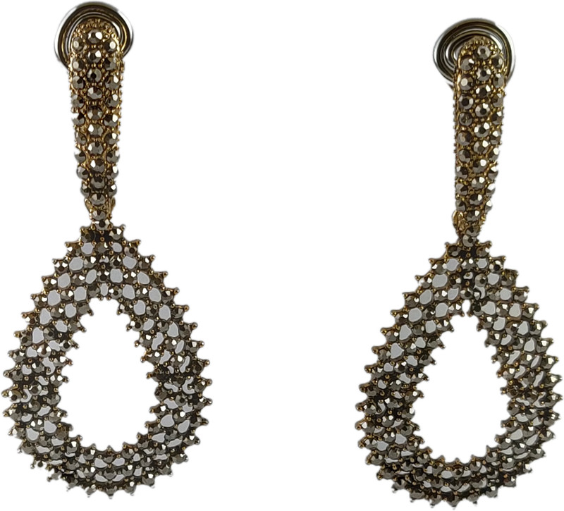 felcon Stylish Fancy Party Wear Earrings For Women & Girls Cubic Zirconia Alloy Drops & Danglers