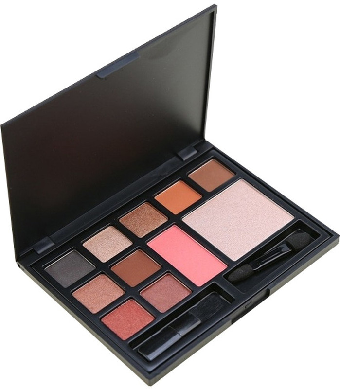 Futaba Eyeshadow, Blusher, Foundation Make Up Palette - 11 Colours 110 g(Multicolour)