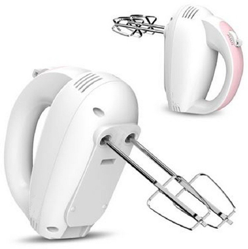 KREVIA 350W 350 W Hand Blender(White, Pink)