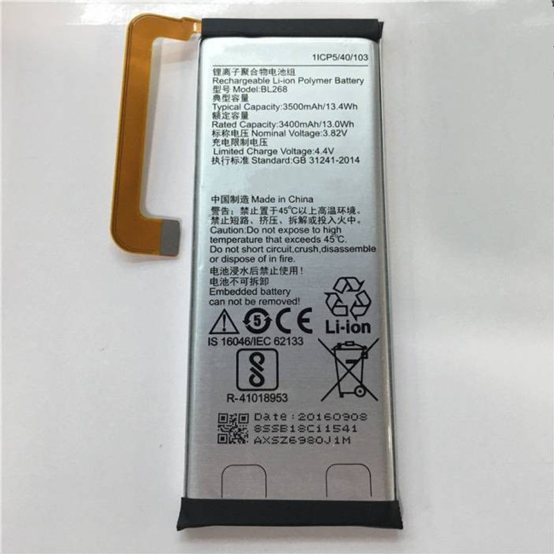 chinkara Mobile Battery For LENOVO ZUK Z2 PLUS