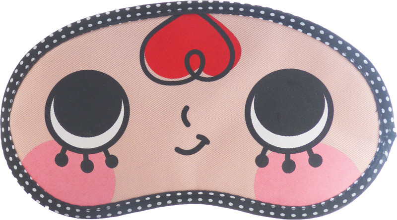 Jonty RedHair Cartoon Travel Sleeping Cover Blindfold Eye Shade(Multicolor)